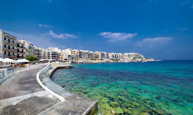 Seafront Two Bedroomed Apartment In Marsalforn Exterior foto